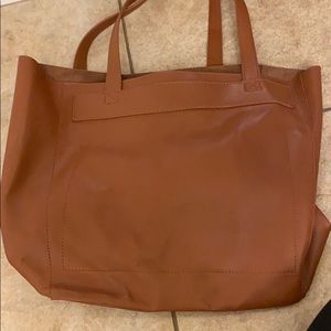 Large brown tote